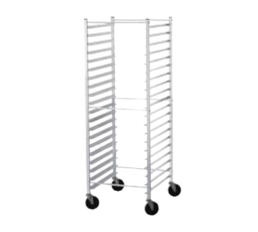 Advance Tabco PR20-3KS Mobile Full Height Side Load Bun / Sheet Pan Rack w/ 20 Pan Capacity