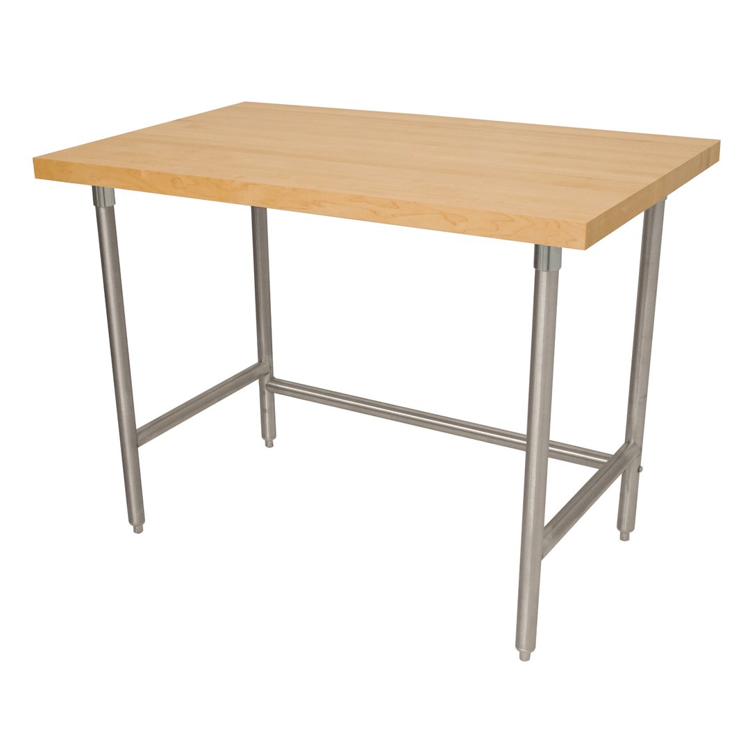 Advance Tabco TH2S-365 60" Wood Top Work Table