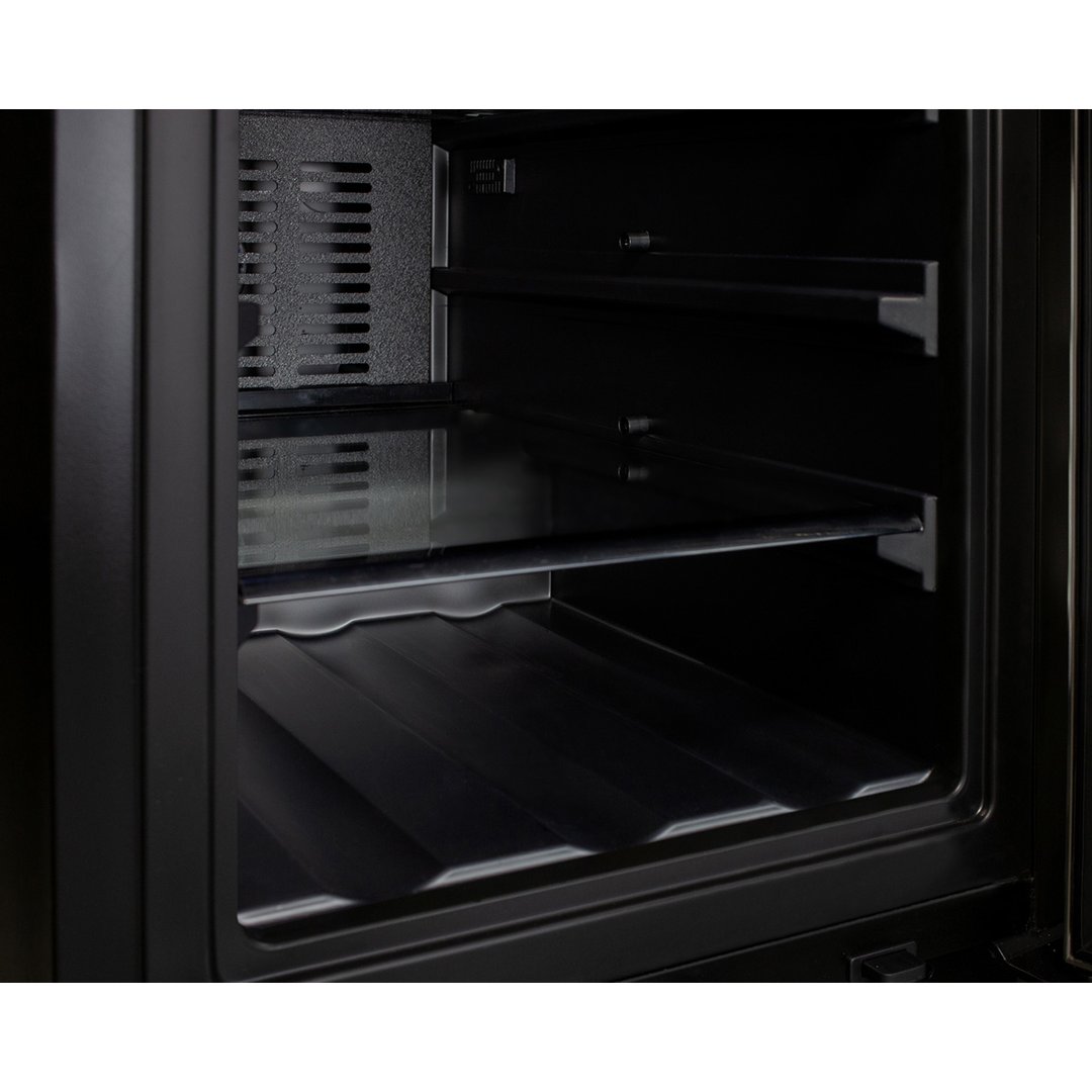 Summit ALBV15 Undercounter Beverage Center with Glass Door, in Black, 2.3 cu.ft