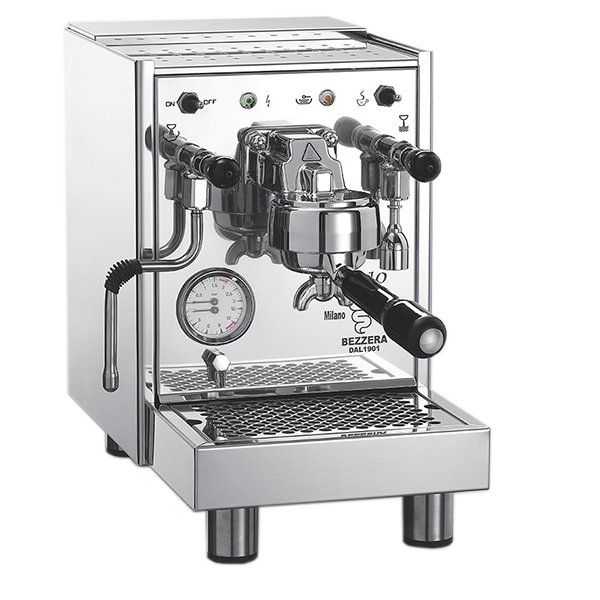 AMPTO LL18SPM1IL2 (BZ10) Bezzera Espresso Machine w/ 1-Group, Semi-Automatic, 0.8-Gal. Tank