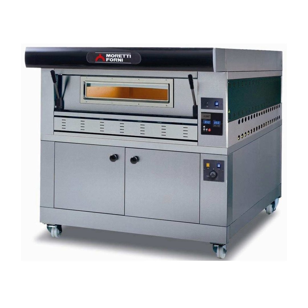 AMPTO P110G B1 58" Single Deck Gas Pizza Oven
