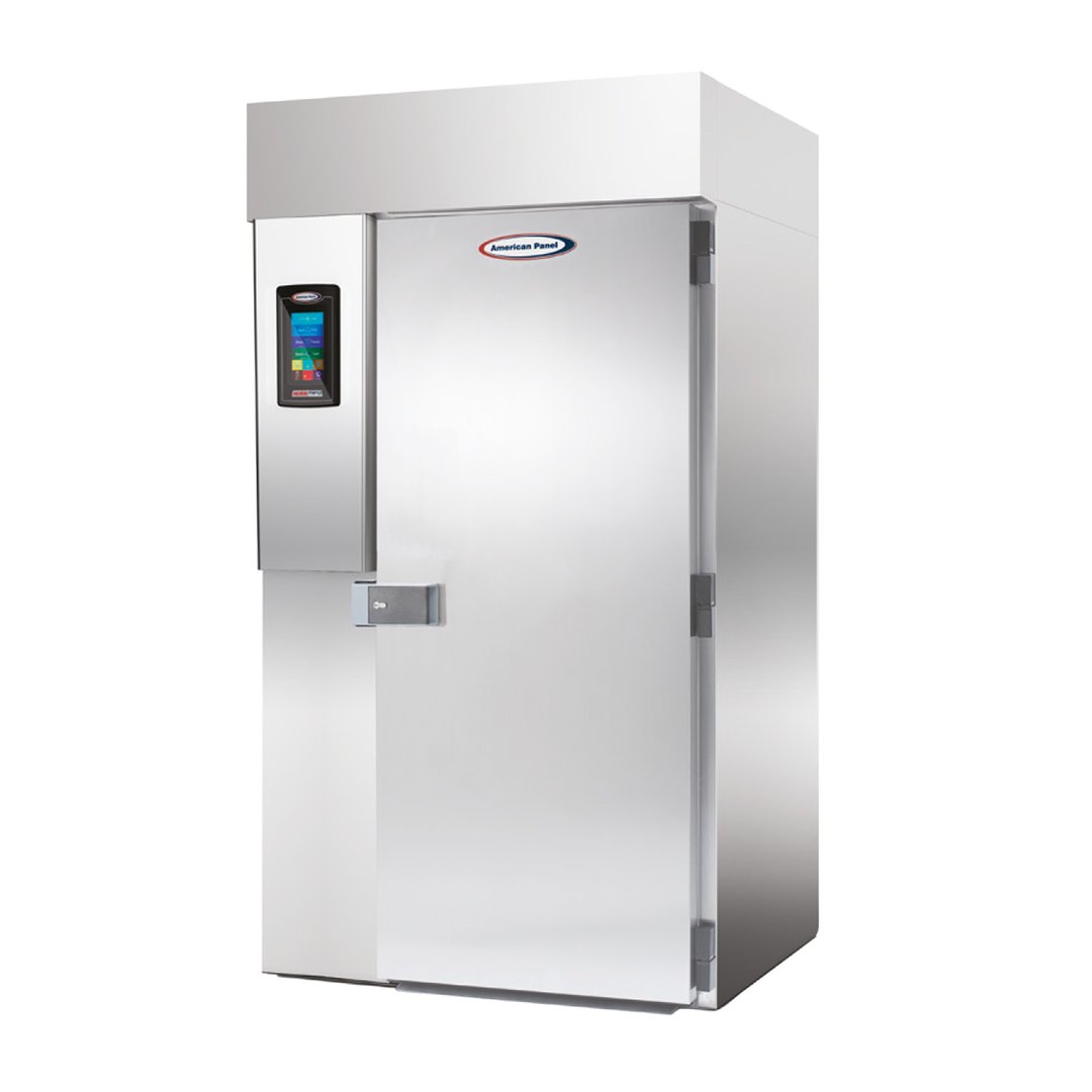 American Panel AP20BC200-2-RHH 47" Roll-In Blast Chiller, 1 Rack/Trolley / (20) 12" x 20" Pans
