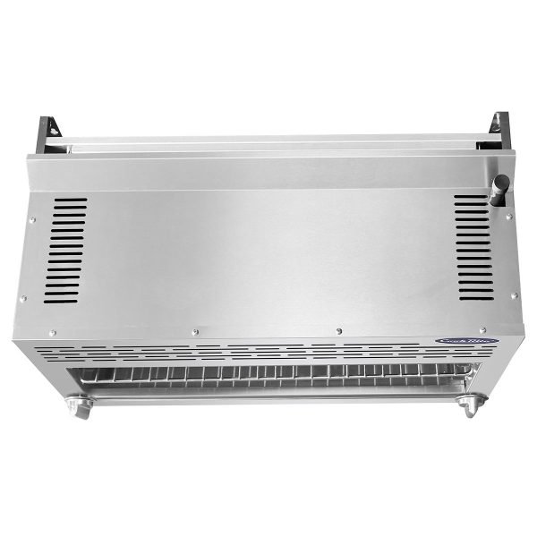 Atosa USA ATCM-36 36" Gas Cheesemelter w/ (2) Infrared Burners, Manual Controls, 43.000 BTU
