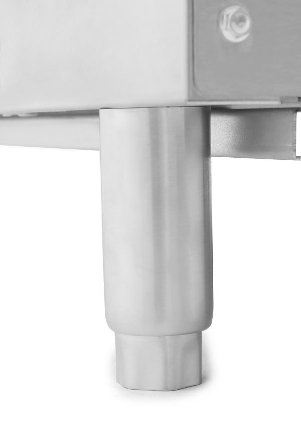 Atosa USA ATRC-24 24" Countertop Gas Radiant Charbroiler w/ (2) Burners, 70.000 BTU