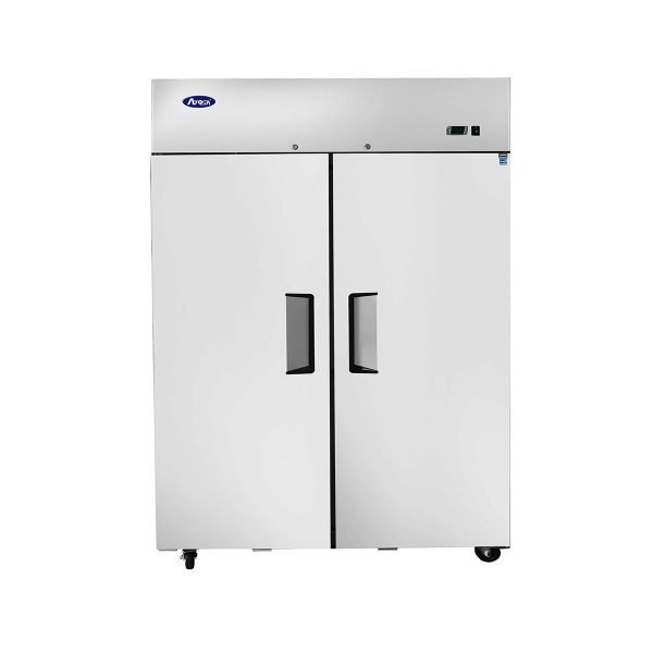 Atosa USA MBF8002GR 52" Two Section Reach-In Freezer w/ 2 Solid Doors, Top Mounted, 43 cu. ft.
