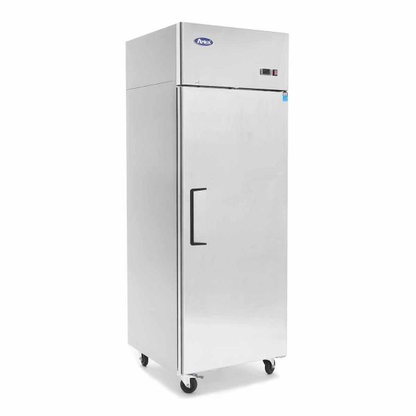 Atosa USA MBF8004GR 28" One Section Reach-In Refrigerator w/ Solid Door, Top Mounted, Stainless Steel, 21 cu. ft.