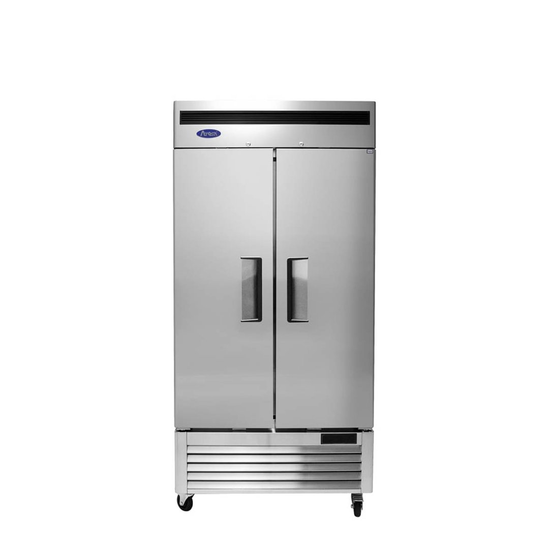 Atosa USA MBF8502GR 40" Two Section Reach-In Freezer w/ 2 Solid Doors, Bottom Mount, 29 cu. ft.