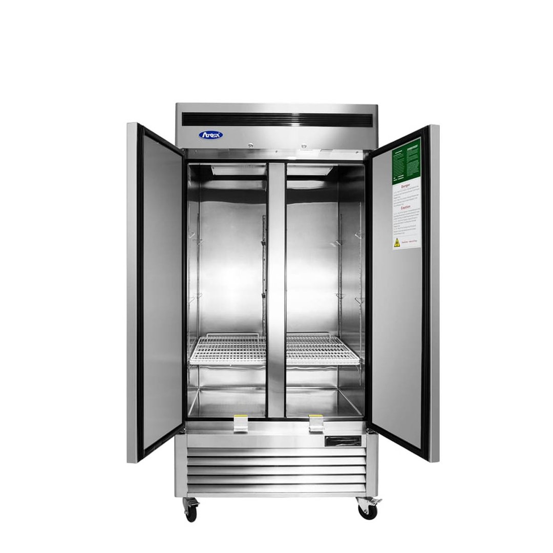 Atosa USA MBF8502GR 40" Two Section Reach-In Freezer w/ 2 Solid Doors, Bottom Mount, 29 cu. ft.