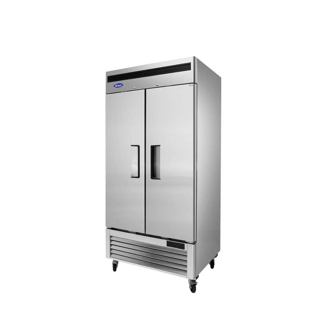 Atosa USA MBF8502GR 40" Two Section Reach-In Freezer w/ 2 Solid Doors, Bottom Mount, 29 cu. ft.