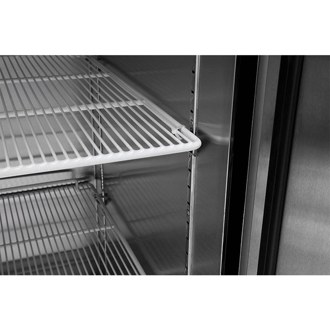 Atosa USA MBF8502GR 40" Two Section Reach-In Freezer w/ 2 Solid Doors, Bottom Mount, 29 cu. ft.