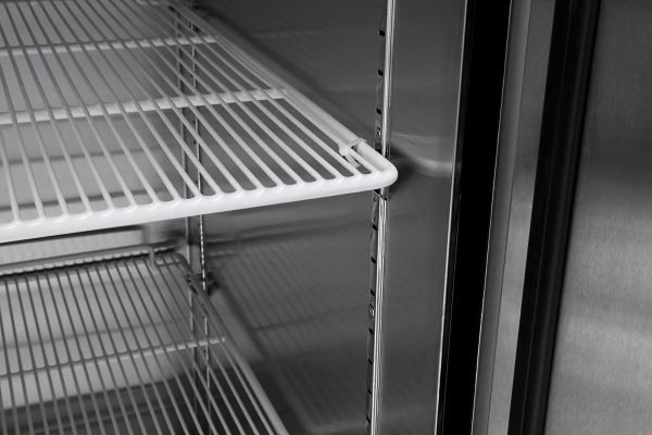 Atosa USA MBF8508GR 81" Three Section Reach-In Refrigerator w/ 3 Solid Door, Bottom Mount, Stainless Steel, 68 cu. ft.