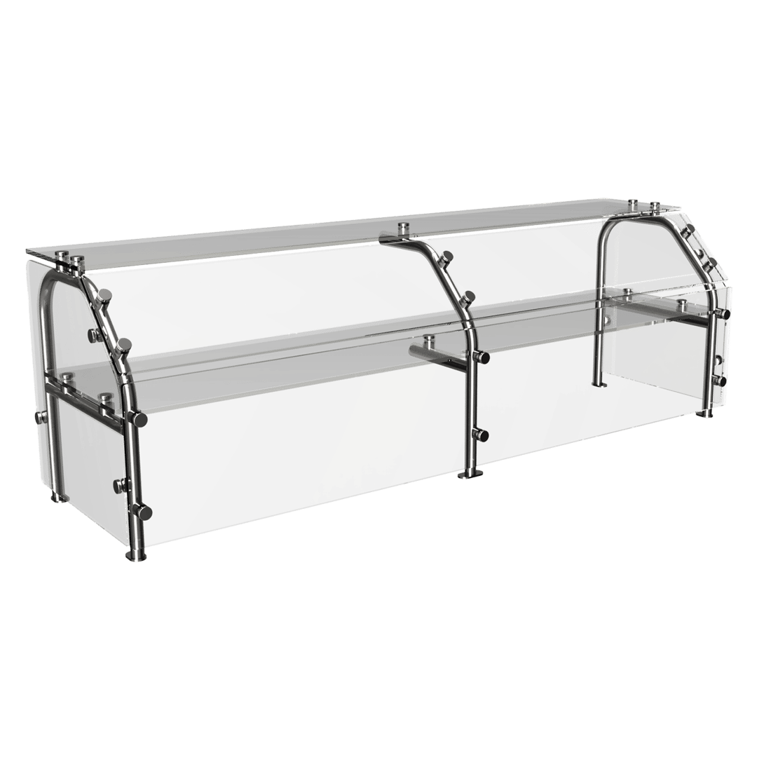 Atlas Metal CSG-5B Stationary Sneeze Guard