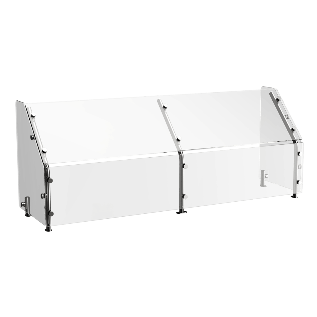 Atlas Metal CSG-5F Stationary Sneeze Guard