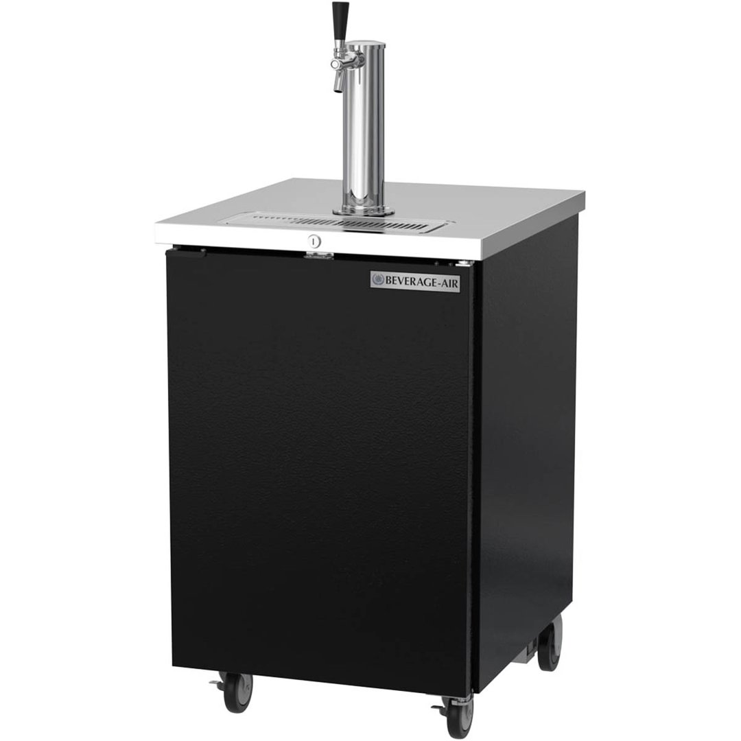 Beverage Air DD24HC-1-B 24" Draft Beer Cooler w/ 1 Keg, 7.66 cu. ft., 1 Single-Tap Tower