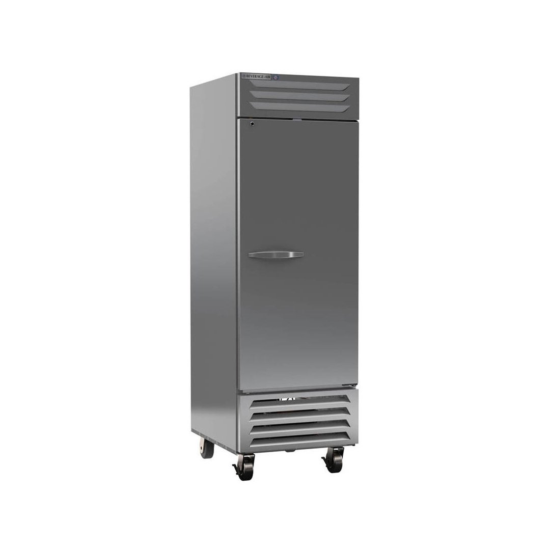 Beverage Air FB23HC-1S 27" One Section Reach-In Freezer w/ Solid Door, Bottom Mount, 23 cu. ft.
