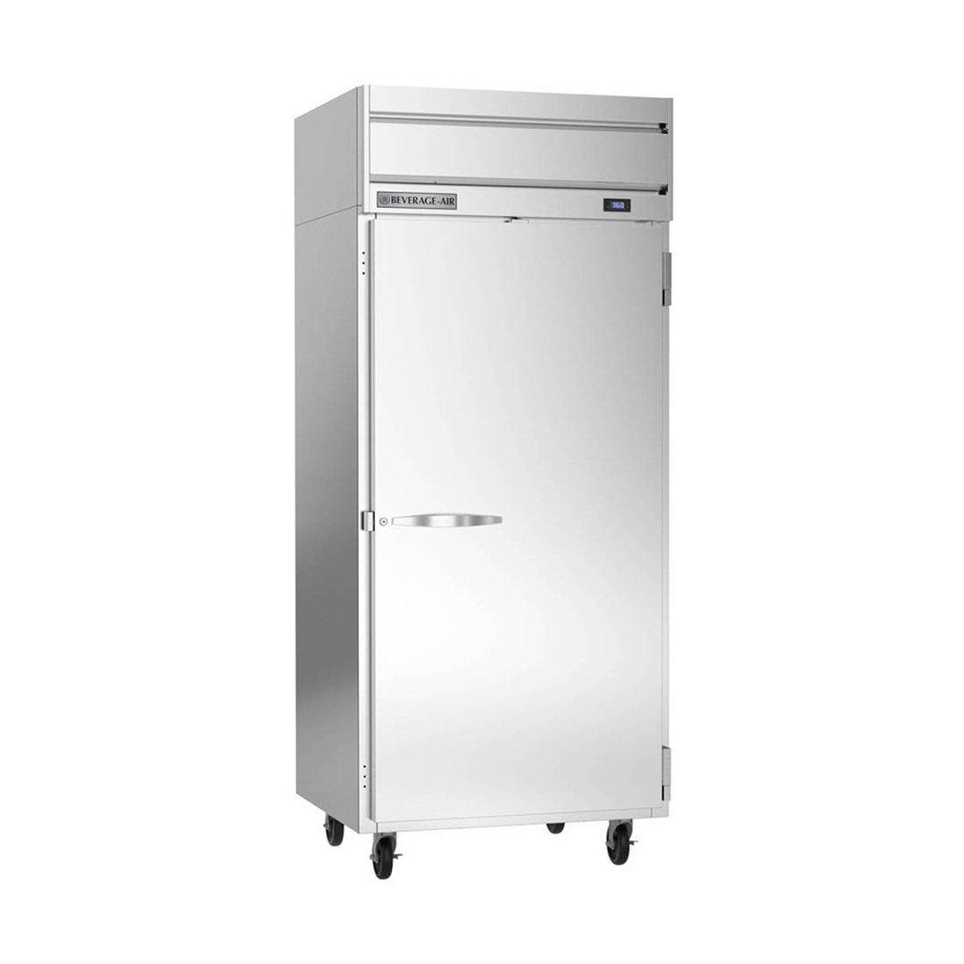 Beverage Air HRPS1WHC-1S 35" One Section Wide Reach-In Refrigerator w/ Solid Full Door, Top Mounted, 1/4 hp, 31 cu. ft.