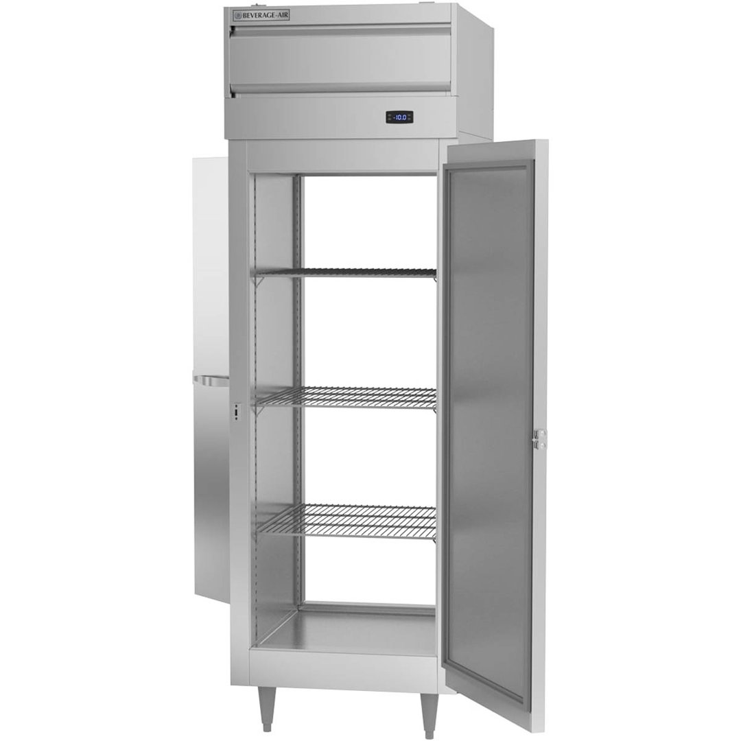 Beverage Air PFD1HC-1AS 27" One Section Pass-Thru Freezer w/ 2 Solid Doors, 23 cu. ft.