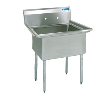 BK Resources BKS-1-24-14 29" (1) One Compartment Sink