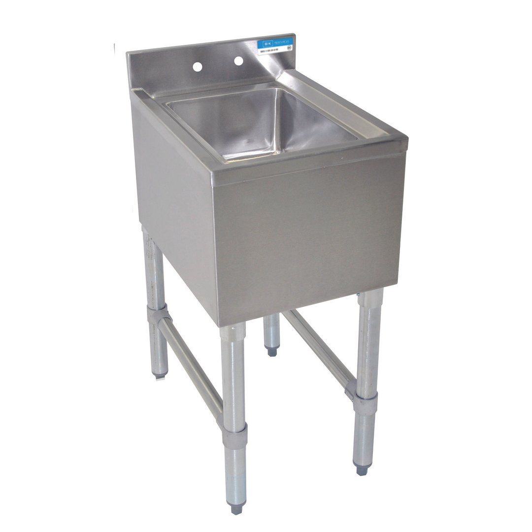 BK Resources UB4-18-1014HS12-P-G 12" Underbar Sink Units