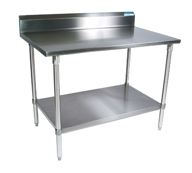 BK Resources VTTR5-4830 48" Stainless Steel Top 40" - Work Table