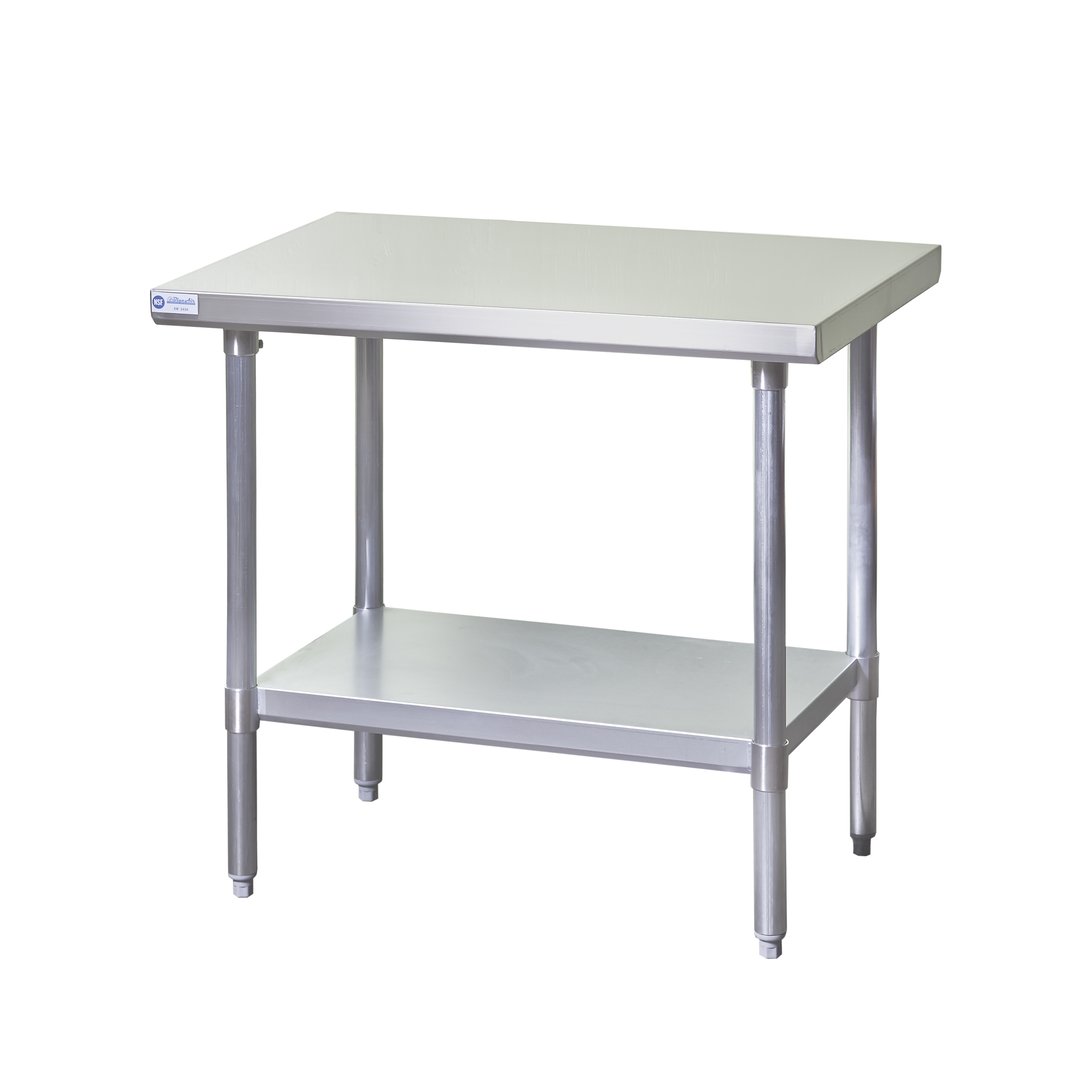 Blue Air EW3084 Stainless Steel Top " 73" - 84" Work Table