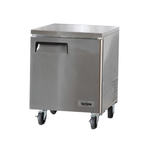 Bison Refrig BUF-27 27" 1-Section Undercounter Freezer w/ 1 Door, 6.5 cu. ft.