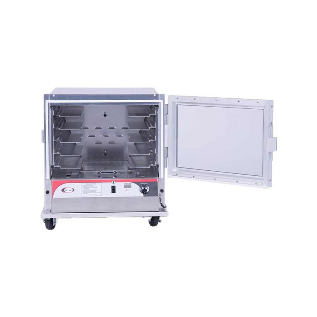 BevLes Company PHC44-16INS-A-1R1 Half-Height Mobile Heated Holding Proofing Cabinet
