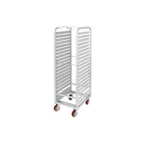 Channel AXD5703 18 Pan End Load Heavy-Duty Aluminum Bun / Sheet Pan Rack - EXTRA Heavy-Duty Series