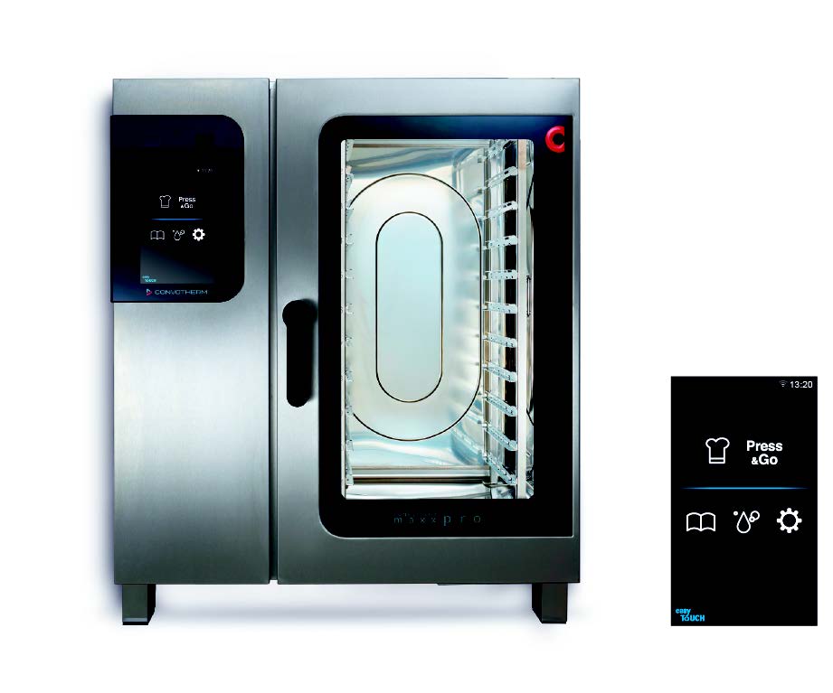 Convotherm C4 ET 10.10GB-N Half Size Gas Combi Oven with easyTouch Control Panel