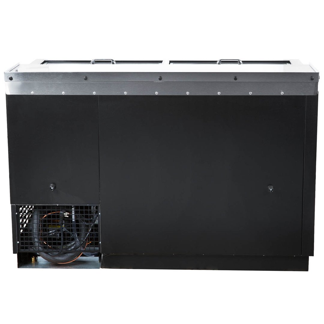 Continental Refrigerator CBC50 50" Black Horizontal Bottle Cooler
