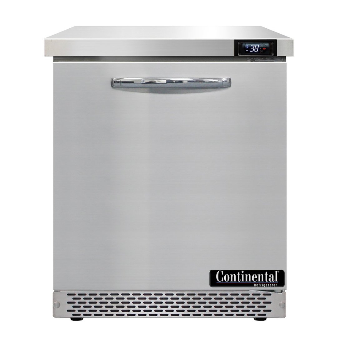 Continental Refrigerator SW27N-FB 27" 1-Section WorkTop Refrigerator w/ 1 Door, 7.4 cu. ft.