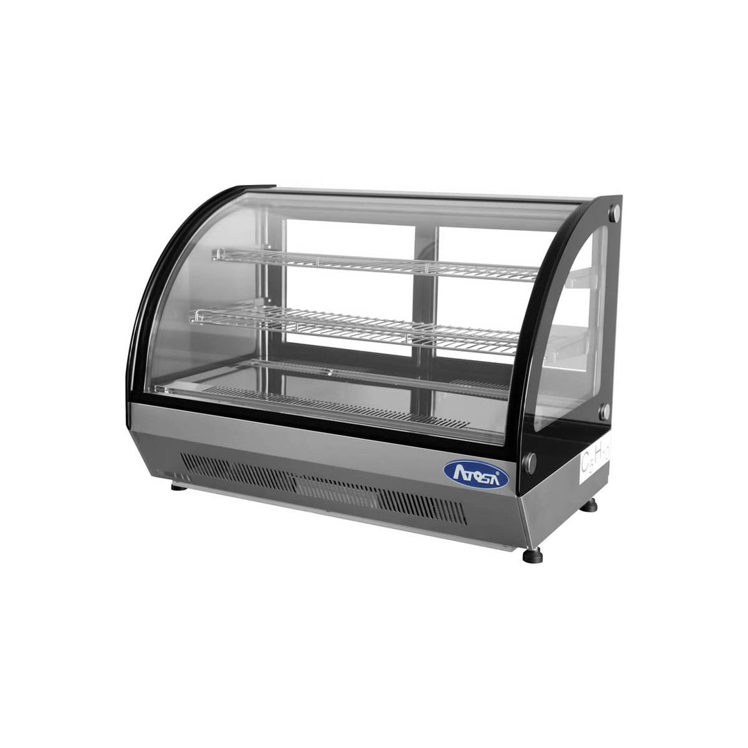 Atosa USA CRDC-46 35" Countertop Refrigerated Display Case w/ Sliding Glass Door, 4.6 cu. ft.