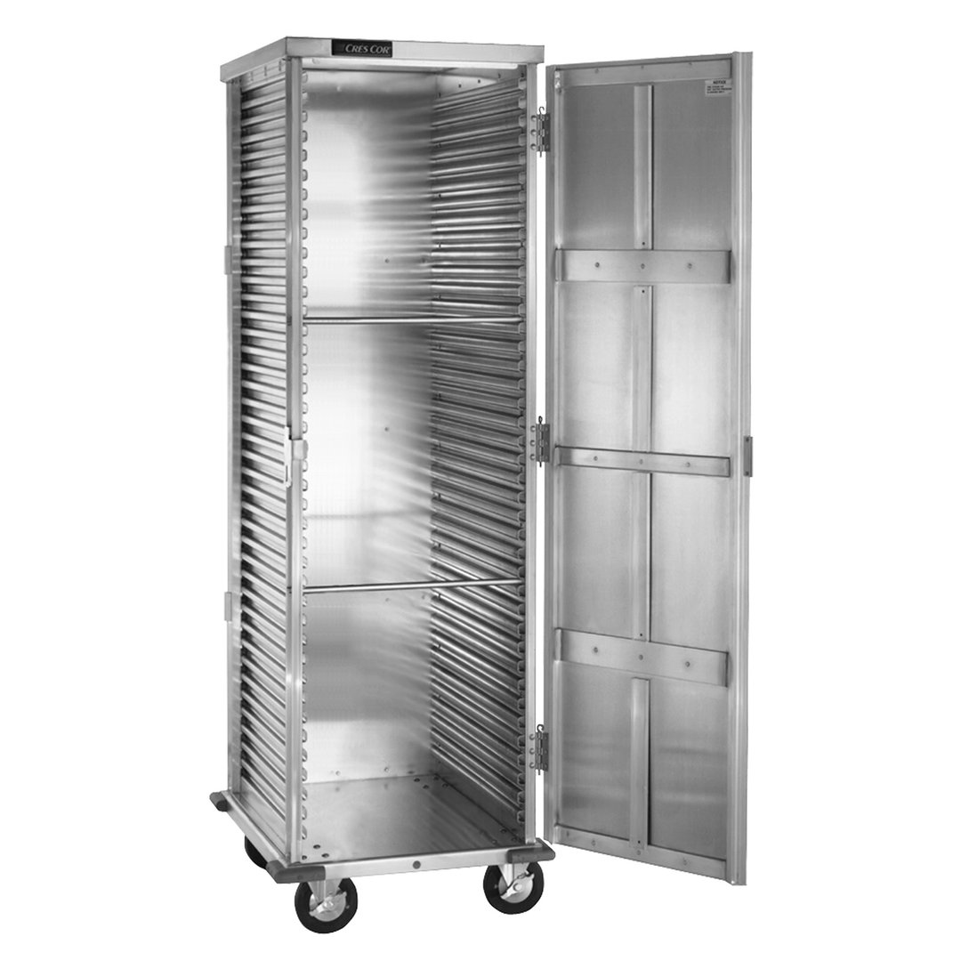 Cres Cor 1001841DSD 39 Pan End Load Mobile Super-Duty Enclosed Non-Insulated Sheet Pan Rack