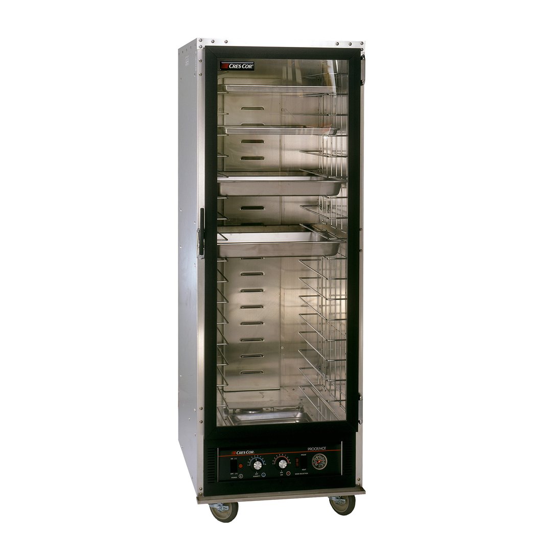 Cres Cor 121PH1818D Mobile Full Height Non-Insulated Heated/Proofing Cabinet, (1) Clear Polycarbonate Door