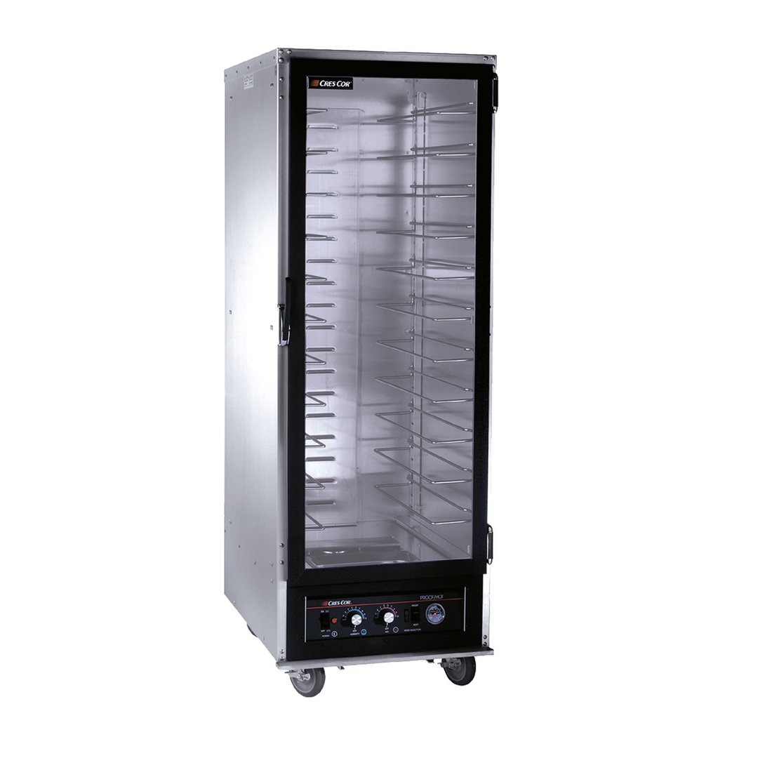 Cres Cor 121PHUA11D Mobile Full Height Non-Insulated Heated/Proofing Cabinet, (1) Clear Polycarbonate Door