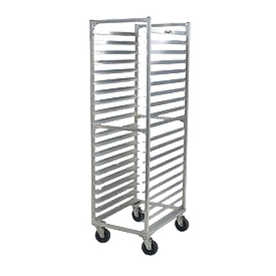 Carter-Hoffmann O8612W 12 Pan Side Load Bun / Sheet Pan Rack w/ 5 1/16" Bottom Load Slides