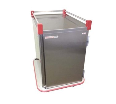 Carter-Hoffmann PSDTT18 Stainless Steel Single Door Performance Patient Tray Cart, (18) Tray 