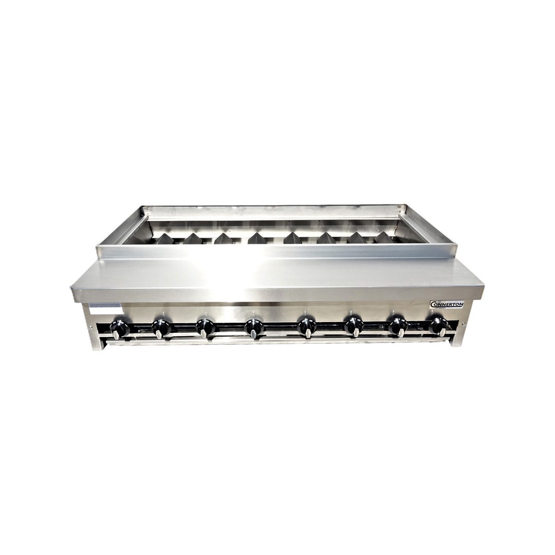 Connerton KABOB-60 60" Countertop Gas Kabob Radiant Charbroiler w/ (10) Burners, 250.000 BTU