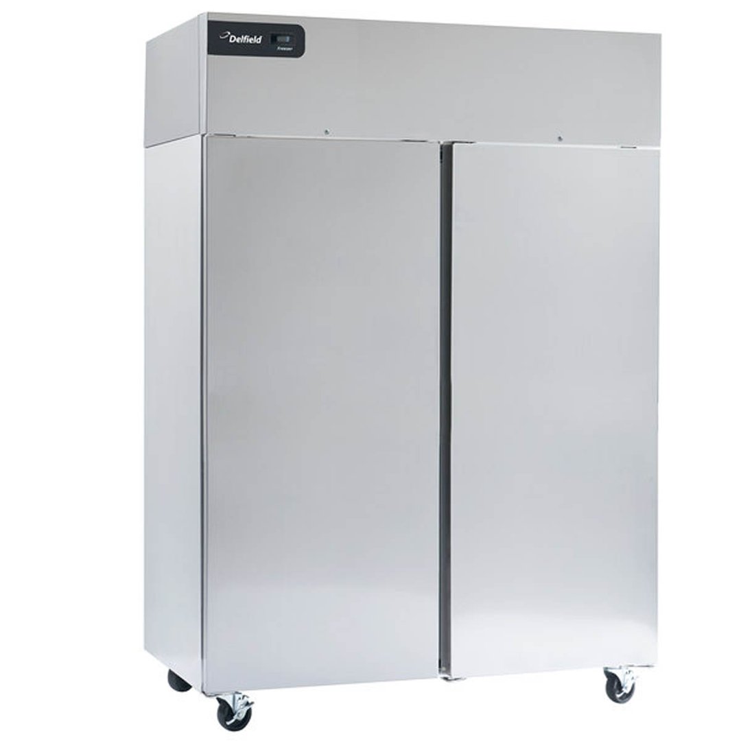 Delfield GAR2P-S 55" Two Section Reach-In Refrigerator w/ 2 Solid Full Doors, Top Mount, 46 cu. ft.