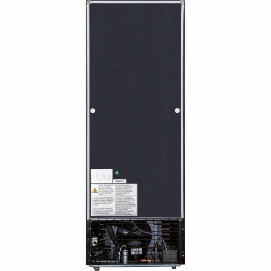 Dukers Appliance Co DSM-12R 25" One Glass Door Merchandiser Refrigerator in Black, 11.5 cu. ft.