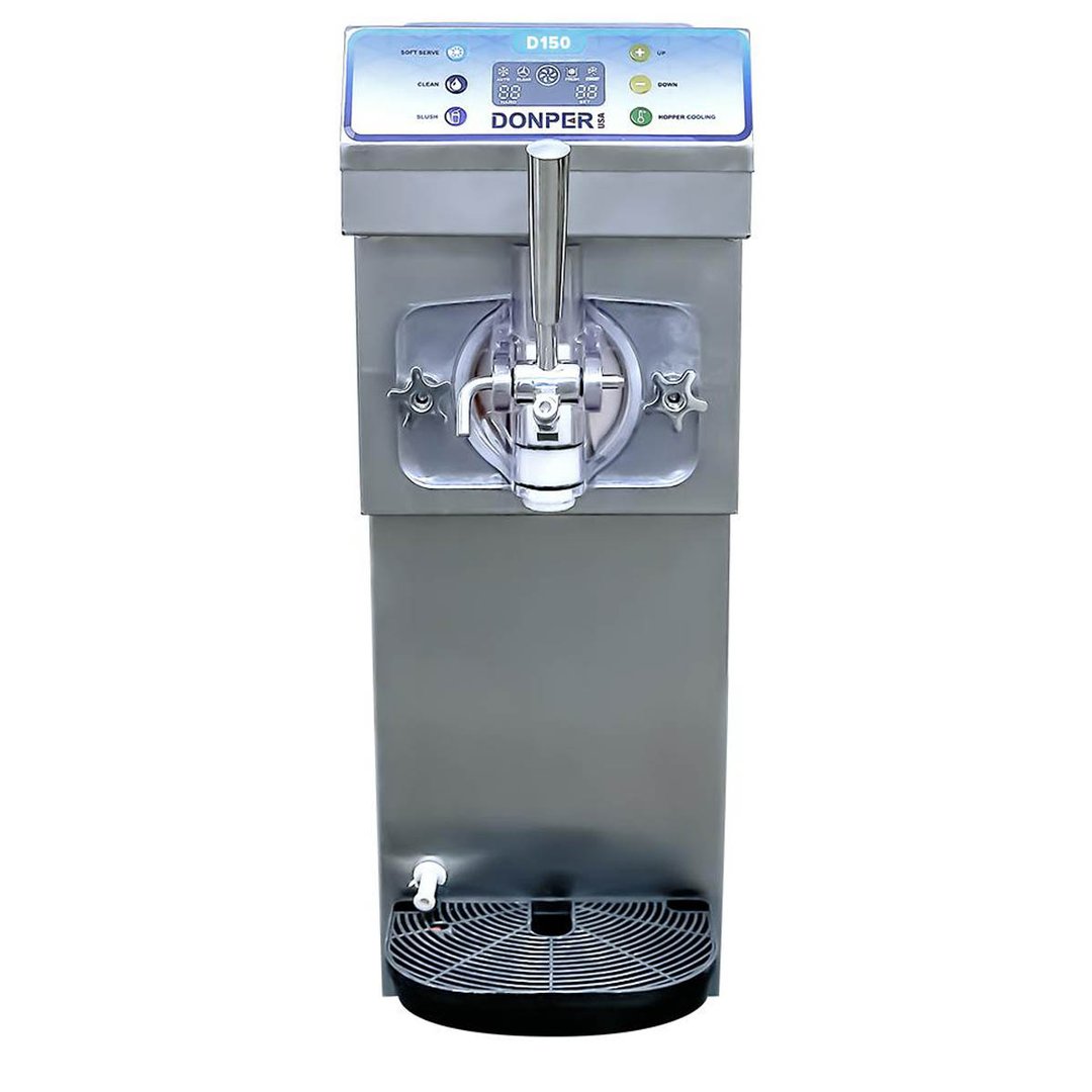 Donper USA D150 Countertop Single Flavor Soft Serve Machine, 1.9 qt.