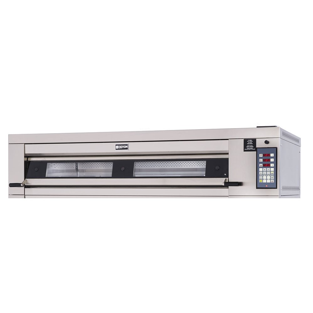 Doyon 3T4 73" Electric Artisan Stone Four-Deck Oven w/ 12-Pan Capacity, 600°F Max. Temp.