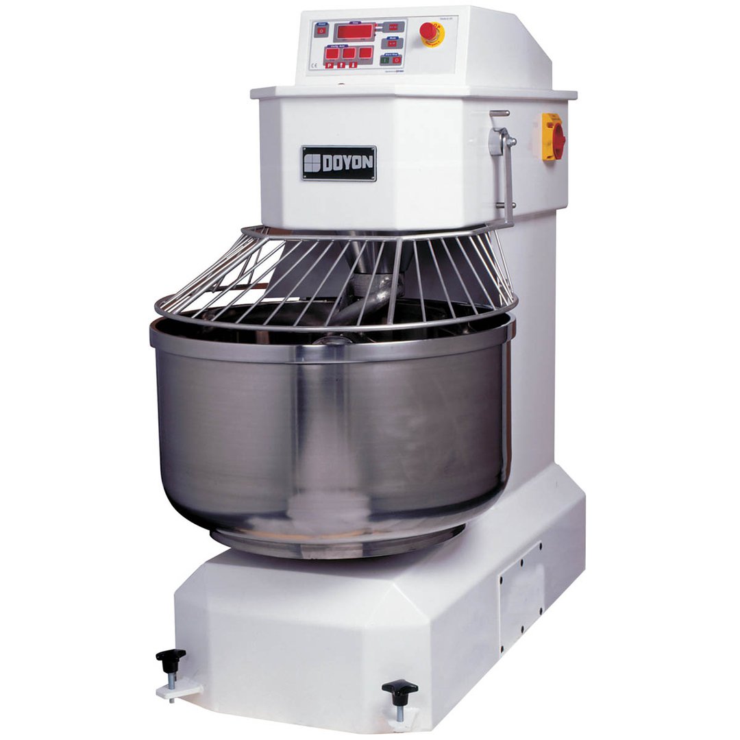 Doyon AEF035 Spiral Mixer with 77 qt Fixed Bowl, 2-Speed, 120 lbs Dough Capacity, 3-3/10 hp
