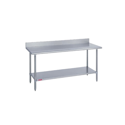 Duke 314S-24132-5R Stainless Steel Top 121" - 132" Work Table