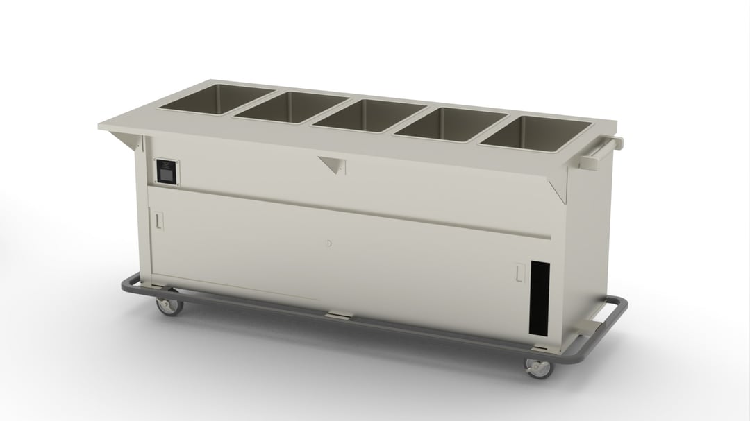 Duke EPW-5-CBPG Electric Hot Food Serving Counter