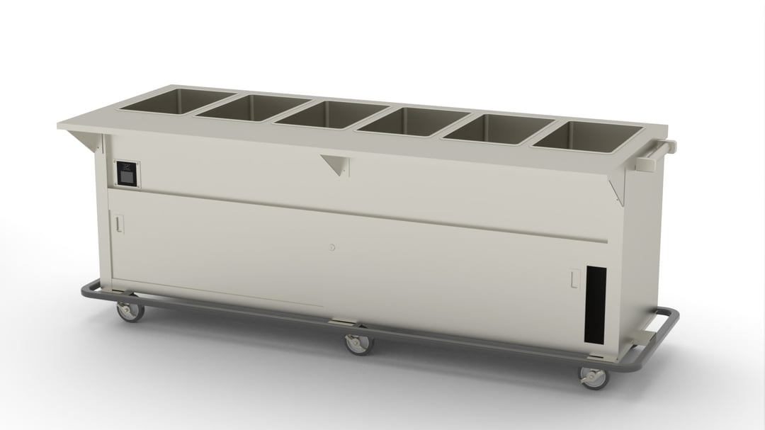 Duke EPW-6-CBSS Electric Hot Food Serving Counter