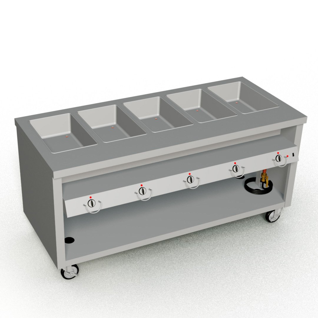 Duke TEHF-74PG Electric Hot Food Serving Counter
