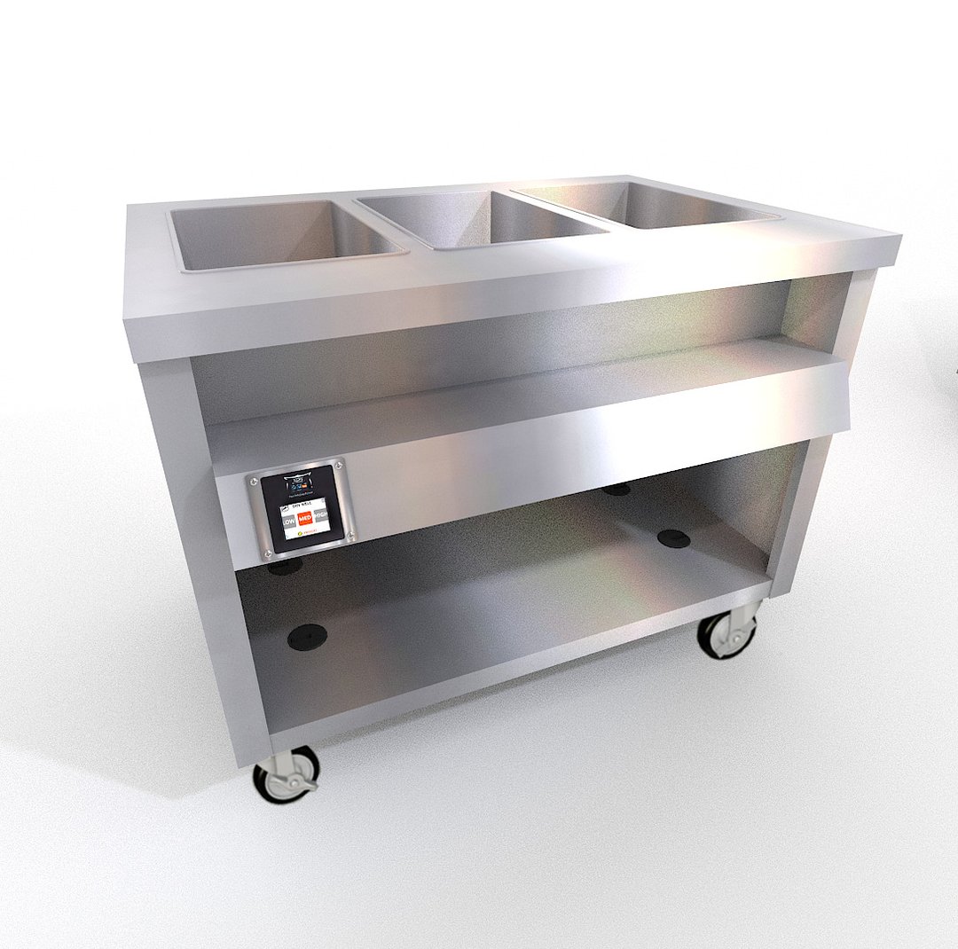 Duke TWHF-46PG Electric Hot Food Serving Counter