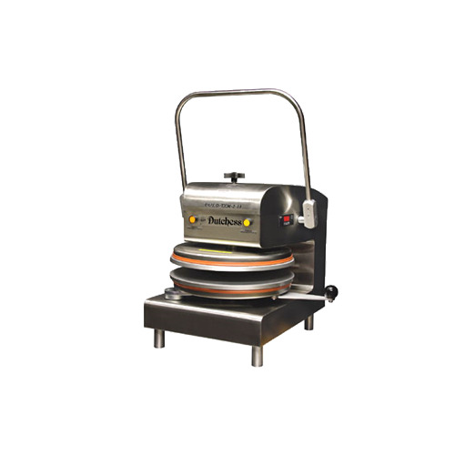 Dutchess Bakers DUT/D-TXM-2-18-WH 18" Dual Heat White Manual Tortilla/Pizza Dough Press, 4000W,220V
