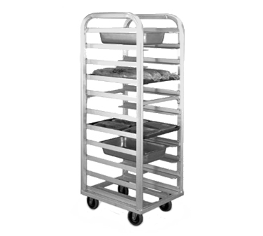 Eagle Group 4337-X Lifetime Series 11 Pan End Load Aluminum Universal Roll-In Refrigerator Rack
